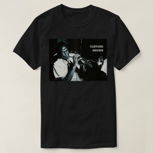 Clifford Brown T-shirt (Design voorkant)