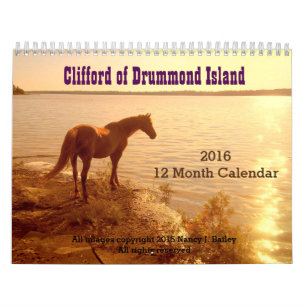 "Clifford de calendrier de l'île" 2018 de Drummond