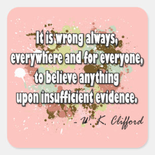 Clifford Vierkante Sticker