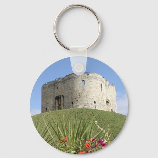 Cliffords Tower Sleutelhanger (Voorkant)