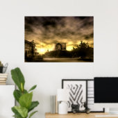 Clifford's Tower, York Poster (Thuiskantoor)