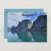 Cliffs in Nunavut Canada Briefkaart (Voorkant / Achterkant)