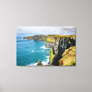 Cliffs of Moher, Ierland Canvas Afdruk