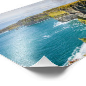 Cliffs of Moher, Ierland Foto Afdruk (Hoek)