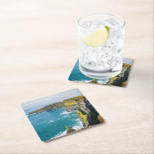 Cliffs of Moher, Ierland Vierkante Kartonnen Onderzetter (Insitu)