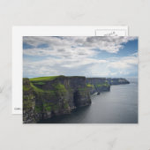 Cliffs of Moher in Ireland briefkaart (Voorkant / Achterkant)