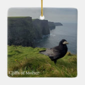 Cliffs of Moher, Ireland Christmas Ornament Rook (Achterkant)