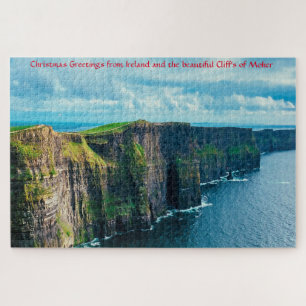 Cliff's of Moher Ireland. Jigzaag Puzzle Legpuzzel