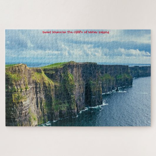Cliff's of Moher Ireland. Jigzaag Puzzle Legpuzzel (Horizontaal)