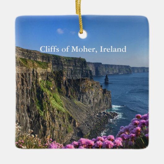 Cliffs of Moher Ireland Ornament (Voorkant)