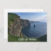 Cliffs of Moher, Ireland, Postcard Briefkaart (Voorkant / Achterkant)