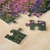 Cliffs of Moher Pink Flowers, Ireland Puzzle Legpuzzel (Zijkant)