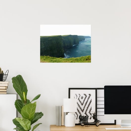 Cliffs of Moher Poster (Thuiskantoor)