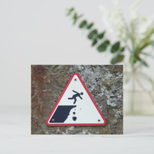 Cliffs of Moher Sign Briefkaart (Staand voorkant)