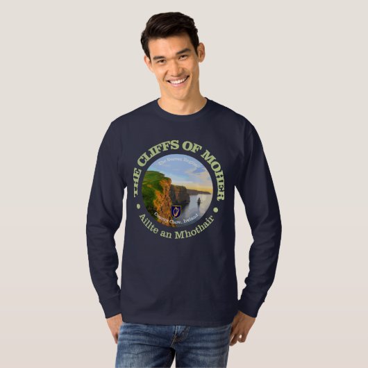 Cliffs of Moher T-shirt (Voorkant volledig)