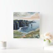 Cliffs of Moher Vierkante Klok (Huis)