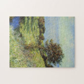 Cliffs Varengeville Gust of Wind Monet Fine Art Legpuzzel (Horizontaal)