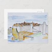 Cliffside City of Bonifacio | Corsica, Frankrijk Briefkaart (Voorkant / Achterkant)