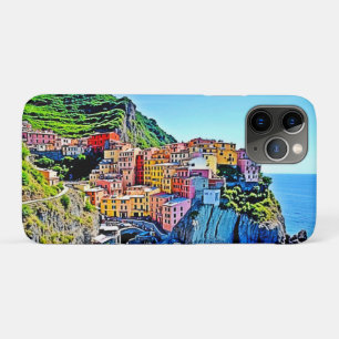 Cliffside Dreams: de kleuren van Manarola iPhone 11 Pro Hoesje