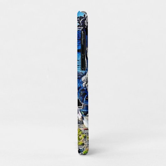 Cliffside Dreams: de kleuren van Manarola Case-Mate iPhone Case (Achterkant/links)