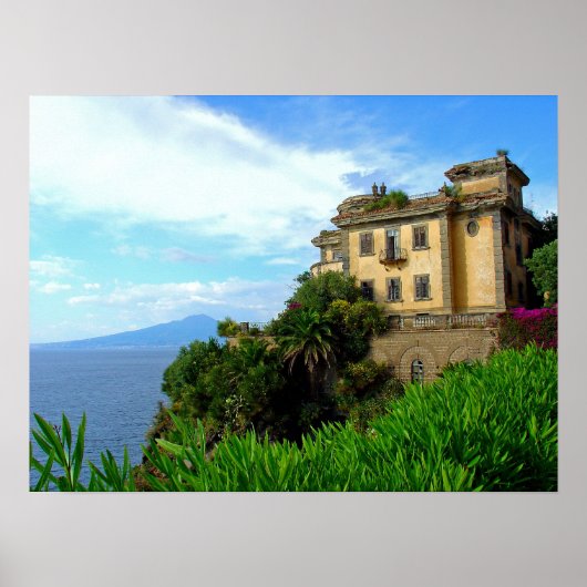 Cliffside Hotel Poster (Voorkant)