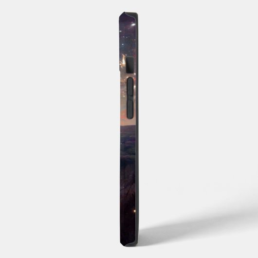 Cliffside Night Fantasy Landscape Sci-Fi Case-Mate iPhone Case (Achterkant / Links)