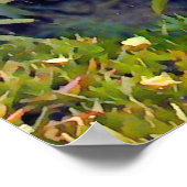 Cliffside Ocean Uitzicht Poster (Hoek)