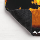 Cliffside Vrijwillige Brandweer Mousepad Muismat (Hoek)