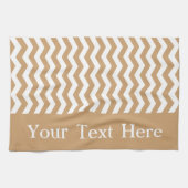 Clifton Beach Sand Wave Chevron aanpasbaar Theedoek (Horizontaal)