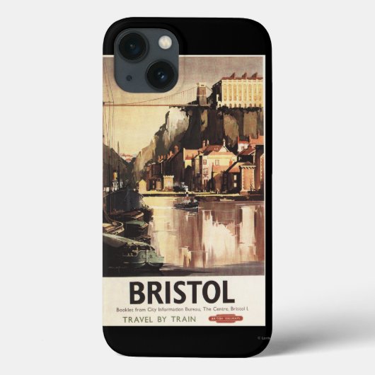 Clifton Suspension Bridge en Boats Case-Mate iPhone Case (Achterkant)