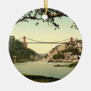 Clifton Suspension Bridge I, Bristol, Engeland Keramisch Ornament