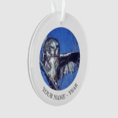 Cligner de l'oeil le hibou (devant)