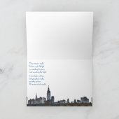 "Clignotement carte de Noël de feu" (Intérieur)