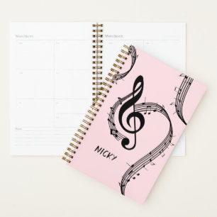 Climacic G Clef Music Rose