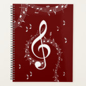 Climacic G Clef Music Rouge (Devant)