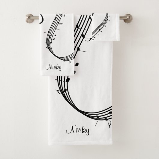 Climactic G Clef Bad Handdoek (Insitu)