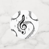 Climactic G Clef Confetti (Kleine voorkant)