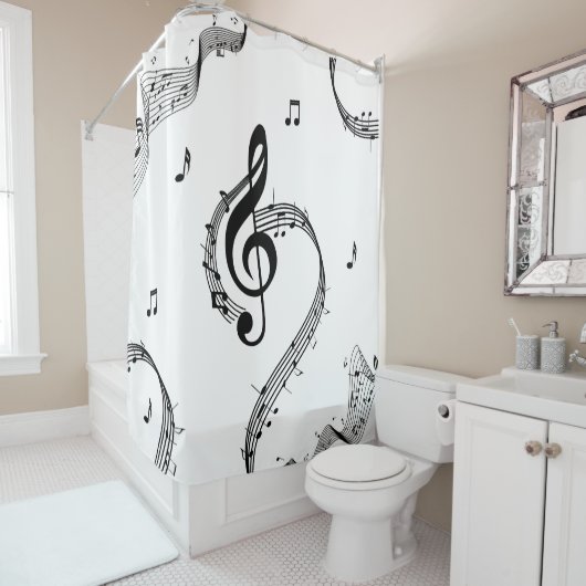 Climactic G Clef Douchegordijn (In situ)