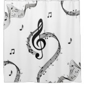 Climactic G Clef Douchegordijn (Voorkant)