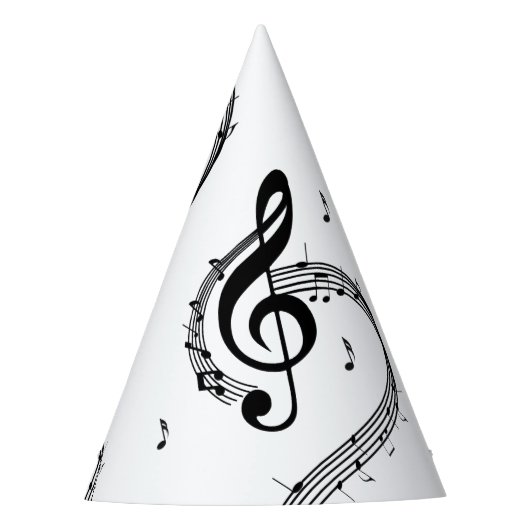Climactic G Clef Feesthoedjes (Voorkant)