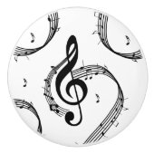 Climactic G Clef Keramische Knop (Voorkant)