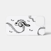 Climactic G Clef Music iPhone Hoesje (Achterkant horizontaal)