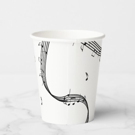 Climactic G Clef Papieren Bekers (Rechts)