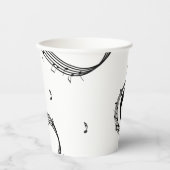 Climactic G Clef Papieren Bekers (Voorkant)