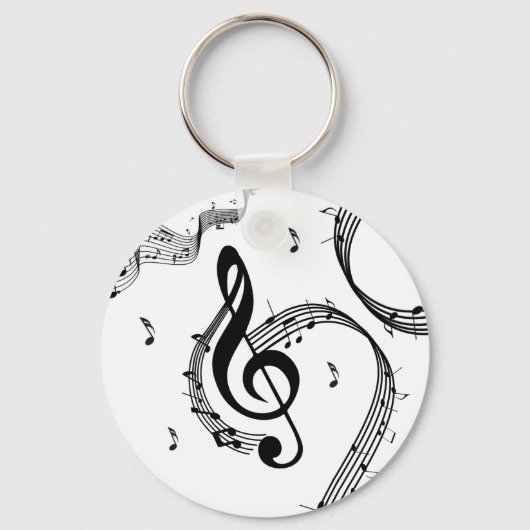 Climactic G Clef Sleutelhanger (Voorkant)