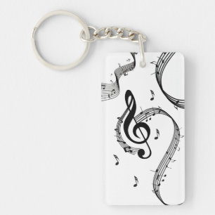 Climactic G Clef Sleutelhanger