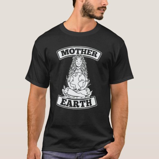 Climate Change Cute Global  Environmentalist Mothe T-shirt (Voorkant)