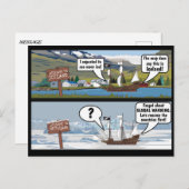 CLIMATE CHANGE JOKE BRIEFKAART (Voorkant / Achterkant)