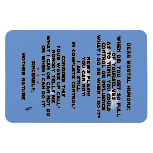 Climate Change Magneet (Horizontaal)