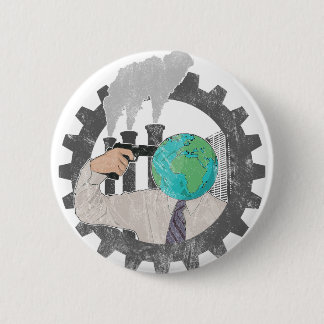 Climate Change Ronde Button 5,7 Cm